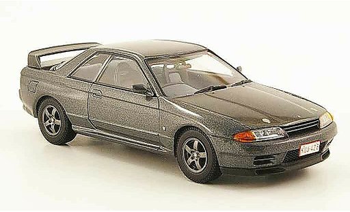 Nissan Skyline R32 1/43 Kyosho GT R gris coche miniatura