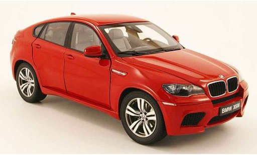 Bmw X6 M 1/18 Kyosho E71 rojo coche miniatura