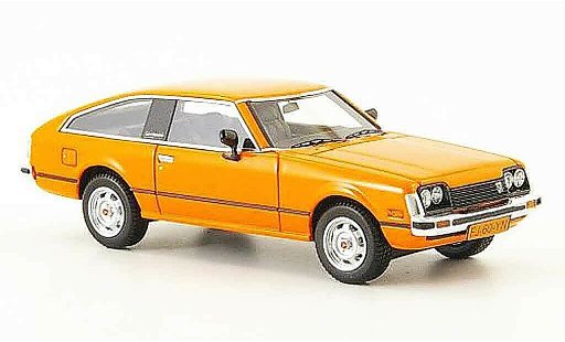 Toyota Celica Mk2 1/43 Neo (a40) naranja coche miniatura