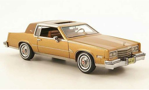 Cadillac Eldorado Biarritz 1/43 American Excellence gold/marron lim. Aufl. 500 1979 coche miniatura
