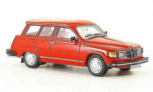 Saab 95 GL 1/43 Neo rojo edition liavecee 300 1979 coche miniatura