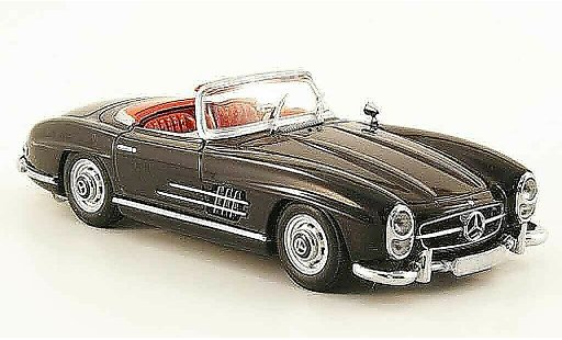Mercedes 300 Roadster 1/43 Minichamps negro 1957 coche miniatura