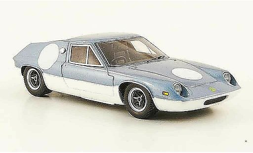 Lotus 47 GT 1/43 Ebbro gris metallisee azul blanco coche miniatura