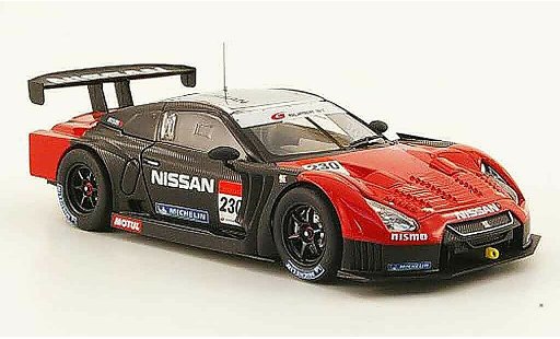 Nissan Skyline R35 1/43 Ebbro JGTC Nismo GT R No.230 Test Suzuka SuperGT 500 2010 coche miniatura