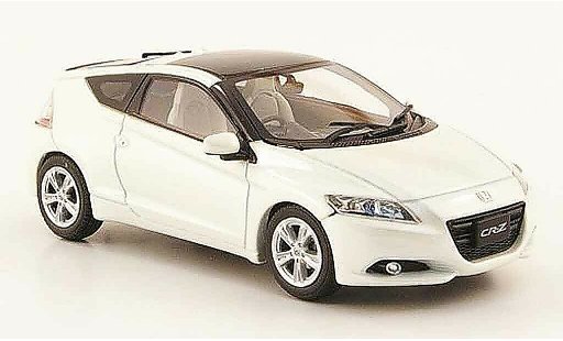 Honda CR-Z Base 1/43 Ebbro blanco RHD coche miniatura