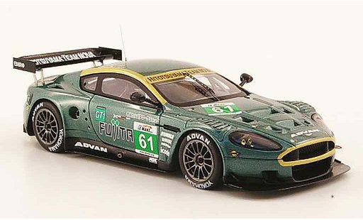 Aston Martin DBR9 gt1 1/43 Ebbro akasaka no.61 fujita asian lms okoyama 2009 coche miniatura