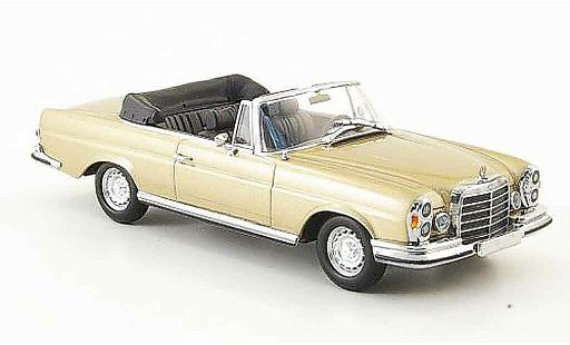Mercedes 280 1970 1/43 Minichamps SE 3.5 Descapotable (W111) or MCW coche miniatura