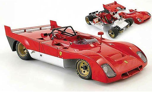 Ferrari 312 PB 1/18 GMP projootipo rojo coche miniatura