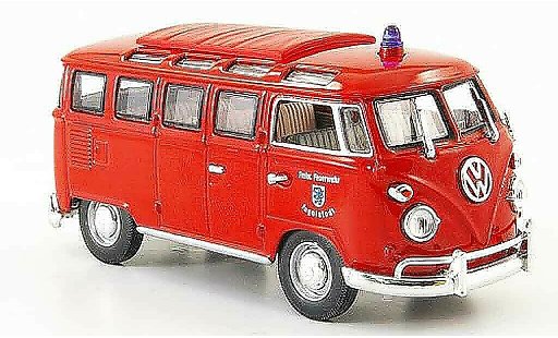 Volkswagen Combi Base 1/43 Yat Ming t1 samba freiwillige pompier ingolstadt coche miniatura