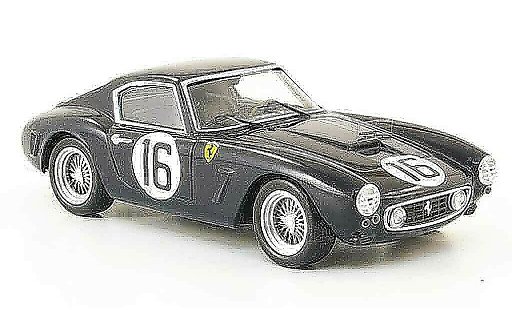 Ferrari 250 GT 1960 1/43 Hot Wheels Elite berlinetta swb no.16 24h le mans coche miniatura