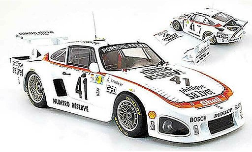 Porsche 935 1979 1/18 TrueScale Miniatures k3 no.41 numero reserve 24h le mans coche miniatura