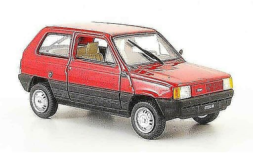 Fiat Panda Base 1/43 Norev rojo 1980 coche miniatura