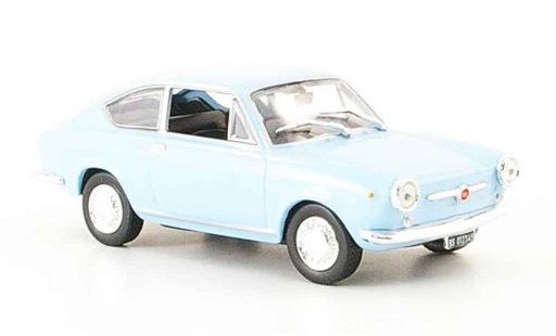 Fiat 850 Coupe 1/43 Norev azul 1965 coche miniatura