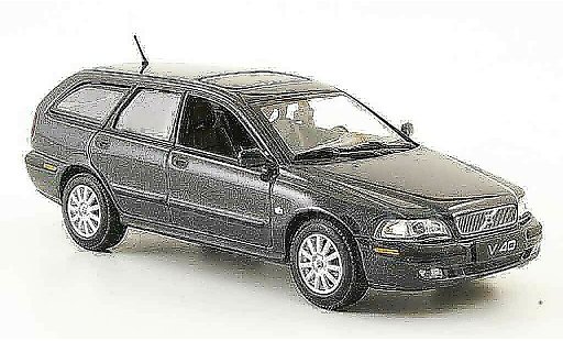 Volvo V40 Base 1/43 Minichamps antracita 2000 coche miniatura