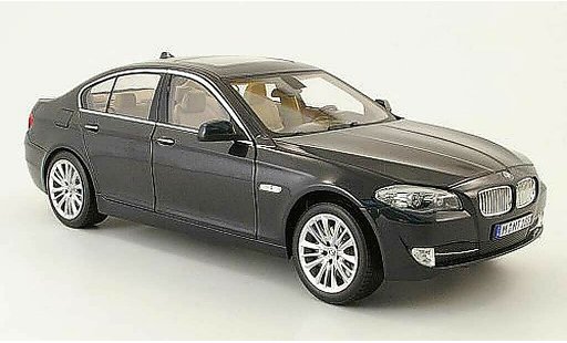 Bmw 550 F10 1/18 Norev limousine () gris fonce 2010 coche miniatura