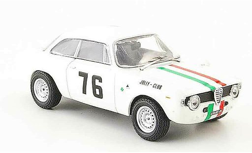 Alfa Romeo Giulia sprint gta 1/43 M4 1600 no.76 baghetti slotemaker monza 1966 coche miniatura