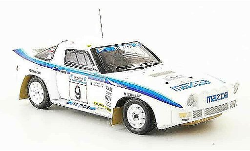 Mazda RX7 1985 1/43 Bizarre No.9 Carlsson Melander Rally Griechenland coche miniatura