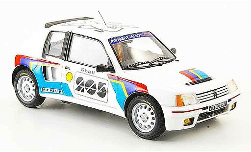 Peugeot 205 Turbo 16 1/43 Spark t16 presentation coche miniatura