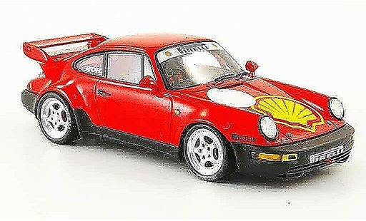 Porsche 911 RSR 1/43 Spark 964 3.8 Test Paul Ricard 1 coche miniatura