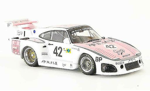 Porsche 935 1980 1/43 Ebbro Italya K3 No.42 24h Le Mans coche miniatura