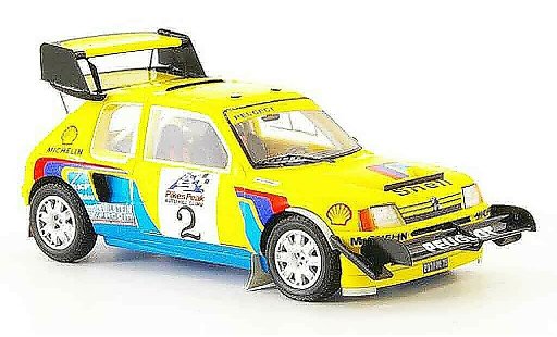 Peugeot 205 Turbo 16 1/43 Spark t16 no.2 pikes peak 1987 coche miniatura