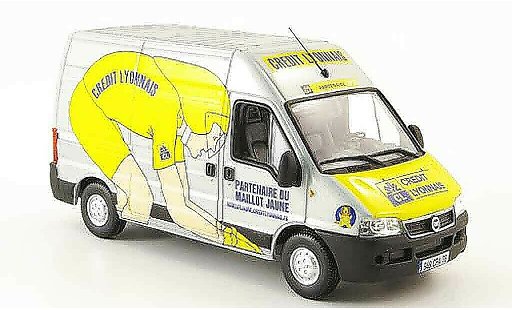 Fiat Ducato Kasten 1/43 Norev Credit Lyonnais Tour de France coche miniatura