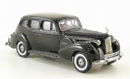 Packard Super 8 Sedan 1/43 Rextoys negro 1940 coche miniatura