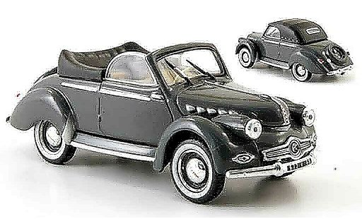 Panhard Dyna X 1951 1/43 Norev Descapotable gris coche miniatura