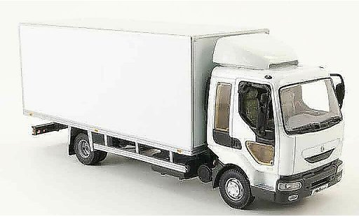 Renault Midlum Base 1/43 Norev blanco maletero lkw coche miniatura