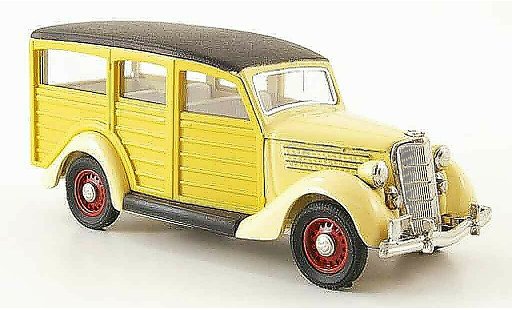 Ford 35 Type Woody 1/43 Rextoys Station Wagon beige 1935 coche miniatura