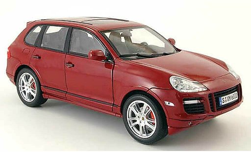 Porsche Cayenne GTS 1/18 Norev i rojo 2007-2010 coche miniatura