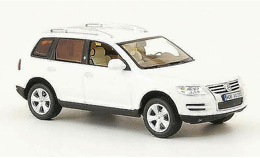 Volkswagen Touareg Base 1/43 Minichamps blanco north sail coche miniatura