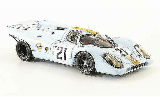 Porsche 917 1970 1/43 Spark No.21 Gulf 24h Le Mans coche miniatura