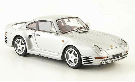 Porsche 959 1984 1/43 Look Smart gris metallisee coche miniatura