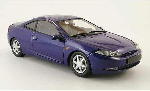 Ford Cougar Berline 1/18 Action Performance azul coche miniatura