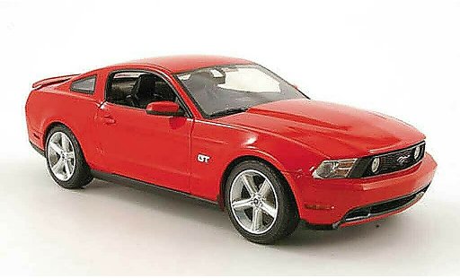 Ford Mustang GT 1/18 Greenlight rojo 2010 coche miniatura
