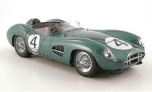 Aston Martin DBR1 course 1/18 Shelby Collectibles no.4 1959 coche miniatura