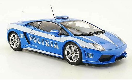 Lamborghini Gallardo LP560-4 LP560-4 1/18 Norev Polizia Polic&iacute;a (IT) 2009 coche miniatura