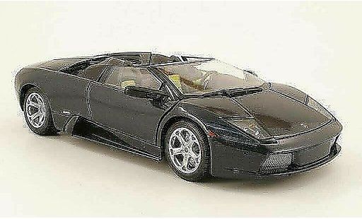 Lamborghini Murcielago Roadster 1/18 Maisto antracita amarillo sitze coche miniatura