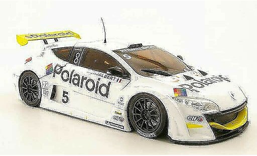 Renault Megane Trophy 1/18 Norev V6 No.5 Polaroid World Series 2009 D.Enjalbert coche miniatura