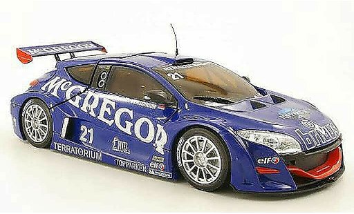 Renault Megane Trophy 1/18 Norev V6 No.21 McGregor World Series 2009 M.Verschuur coche miniatura