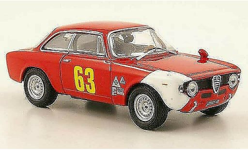 Alfa Romeo Giulia sprint gta 1/43 M4 1600 No.63 Monza 1966 coche miniatura