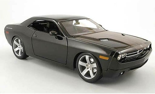 Dodge Challenger 2006 1/18 Maisto concept negro coche miniatura