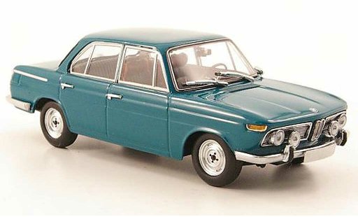 Bmw 1800 TiSA 1/43 Minichamps turquesa Sondermodell MCW 1965 coche miniatura