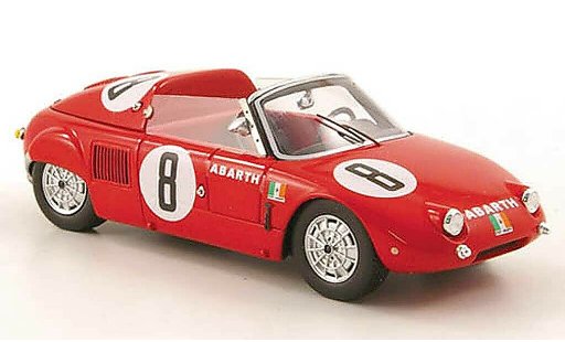 Abarth 700 Spyder 1/43 Spark No.8 24h Le Mans P.Frescobaldi / R.Cammarota 1961 coche miniatura