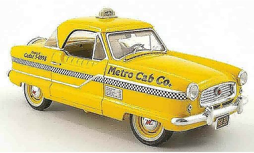 Metropolitan 1500 Base 1/18 Highway 61 metro cab taxi 1959 coche miniatura