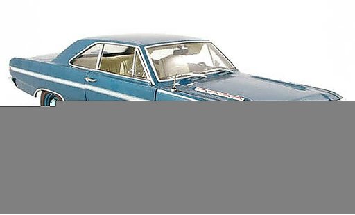 Dodge Dart 1968 1/18 Highway 61 gt sport turquesa coche miniatura