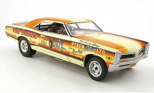 Pontiac GTO Base 1/18 Highway 61 drag car arnie beswick coche miniatura