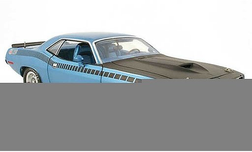 Plymouth Cuda 1970 1/18 Highway 61 aar azul coche miniatura