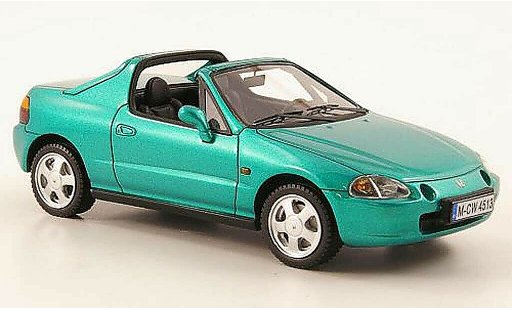 Honda CRX del Sol 1/43 Neo verde limit. Auflage 300 1992 coche miniatura